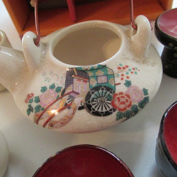 Vintage Japanese mini Tea set - Picture 5 of 8